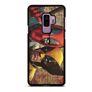 DEADPOOL X WOLVERINE MARVEL COMICS Samsung Galaxy S9 Plus Case Cover