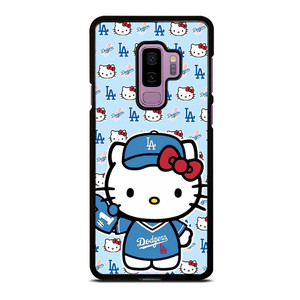 HELLO KITTY LA DODGERS LOS ANGELES BASEBALL Samsung Galaxy S9 Plus Case Cover