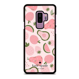 KATE SPADE NEW YORK LOGO FRUITS Samsung Galaxy S9 Plus Case Cover