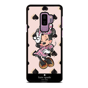 KATE SPADE NEW YORK LOGO MINNIE MOUSE DISNEY Samsung Galaxy S9 Plus Case Cover