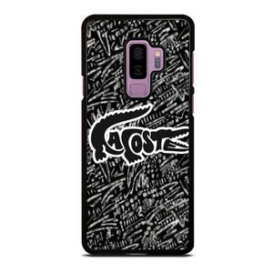 LACOSTE LOGO BLACK AND WHITE Samsung Galaxy S9 Plus Case Cover