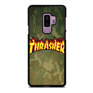 THRASHER CAMO SKATEBOARD MAGAZINE Samsung Galaxy S9 Plus Case Cover