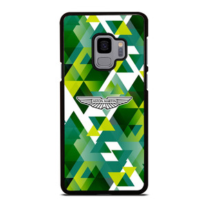 ASTON MARTIN LOGO GREEN TRIANGLE Samsung Galaxy S9 Case Cover