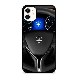 MASERATI STEERING WHEEL LOGO iPhone 11 Case Cover MASERATI STEERING WHEEL LOGO iPhone 11 Case Cover