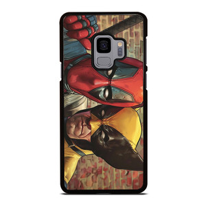 DEADPOOL X WOLVERINE MARVEL COMICS Samsung Galaxy S9 Case Cover DEADPOOL X WOLVERINE MARVEL COMICS Samsung Galaxy S9 Case Cover