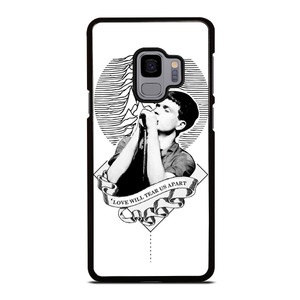 JOY DIVISION LOVE WILL TEAR US APPART Samsung Galaxy S9 Case Cover JOY DIVISION LOVE WILL TEAR US APPART Samsung Galaxy S9 Case Cover