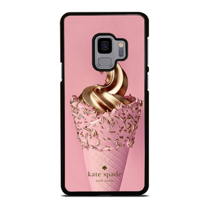 KATE SPADE NEW YORK LOGO GOLDEN ICE CREAM Samsung Galaxy S9 Case Cover