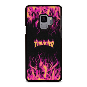 THRASHER FLAME SKATEBOARD MAGAZINE Samsung Galaxy S9 Case Cover