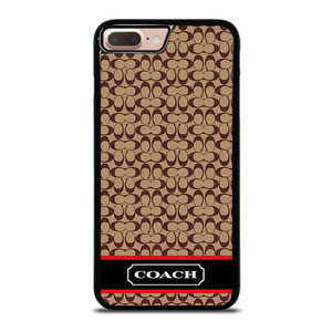 COACH NEW YORK BROWNLOGO PATTERN iPhone 7 / 8 Plus Case Cover COACH NEW YORK BROWNLOGO PATTERN iPhone 7 / 8 Plus Case Cover