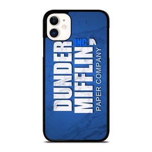 DUNDER MIFFLIN LOGO MARBLE iPhone 11 Case Cover