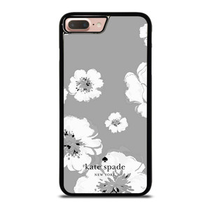 KATE SPADE NEW YORK LOGO FLORAL GRAY iPhone 7 / 8 Plus Case Cover