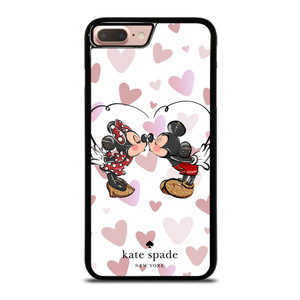 KATE SPADE NEW YORK LOGO MICKEY MINNEY MOUSE DISNEY KISS iPhone 7 / 8 Plus Case Cover