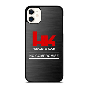 HECKLER AND KOCH NO COMPROMISE iPhone 11 Case Cover HECKLER AND KOCH NO COMPROMISE iPhone 11 Case Cover