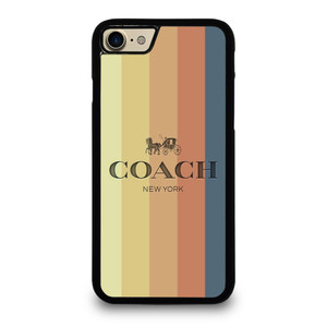 COACH NEW YORK LOGO STRIPES iPhone 7 / 8 Case Cover COACH NEW YORK LOGO STRIPES iPhone 7 / 8 Case Cover