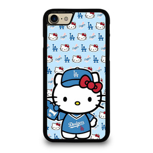 HELLO KITTY LA DODGERS LOS ANGELES BASEBALL iPhone 7 / 8 Case Cover