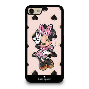 KATE SPADE NEW YORK LOGO MINNIE MOUSE DISNEY iPhone 7 / 8 Case Cover