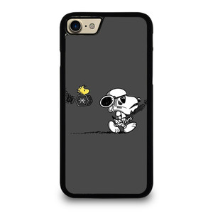 SNOOPY AND WOODSTOCK THE PEANUTS STAR WARS iPhone 7 / 8 Case Cover