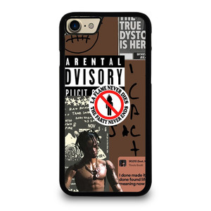 TRAVIS SCOTT RAPPER PARENTAL ADVISORY iPhone 7 / 8 Case Cover
