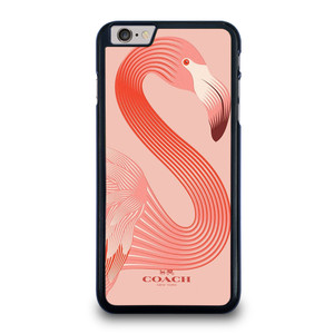 COACH NEW YORK LOGO FLAMINGO ICON iPhone 6 / 6S Plus Case Cover