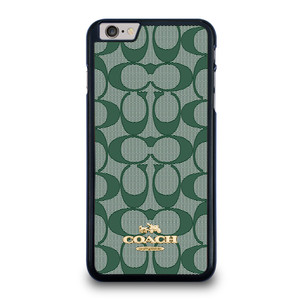 COACH NEW YORK LOGO GREEN ICONS iPhone 6 / 6S Plus Case Cover