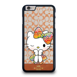 COACH NEW YORK LOGO HELLO KITTY iPhone 6 / 6S Plus Case Cover