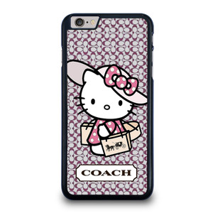 HELLO KITTY X COACH NEW YORK LOGO iPhone 6 / 6S Plus Case Cover