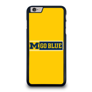MICHIGAN WOLVERINES GO BLUE UNIVERSITY FOOTBALL LOGO iPhone 6 / 6S Plus Case Cover