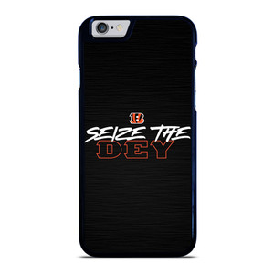 CINCINNATI BENGALS LOGO FOOTBALL TEAM SEIZE THE DEY iPhone 6 / 6S Case Cover