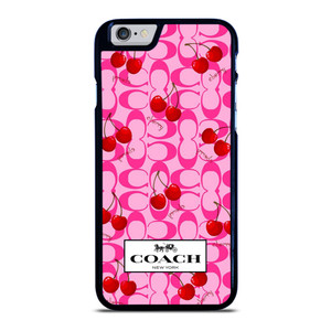 COACH NEW YORK LOGO CHERRY ICON iPhone 6 / 6S Case Cover COACH NEW YORK LOGO CHERRY ICON iPhone 6 / 6S Case Cover