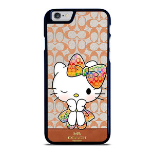 COACH NEW YORK LOGO HELLO KITTY iPhone 6 / 6S Case Cover COACH NEW YORK LOGO HELLO KITTY iPhone 6 / 6S Case Cover