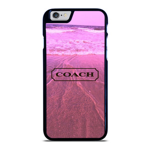 COACH NEW YORK LOGO PINK BEACH iPhone 6 / 6S Case Cover