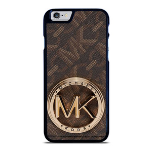 MICHAEL KORS LOGO MK BROWN WALLET iPhone 6 / 6S Case Cover