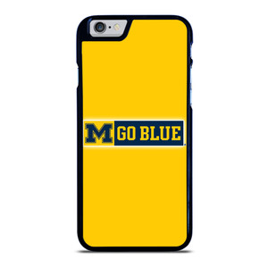 MICHIGAN WOLVERINES GO BLUE UNIVERSITY FOOTBALL LOGO iPhone 6 / 6S Case Cover