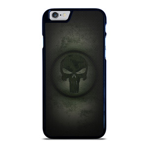 PUNISHER LOGO METAL CARBON iPhone 6 / 6S Case Cover