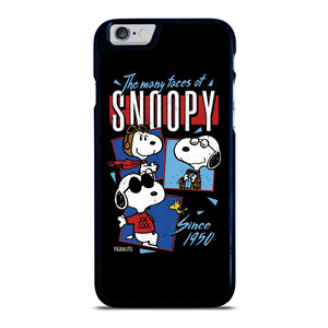 SNOOPY FACES THE PEANUTS CARTOON iPhone 6 / 6S Case Cover