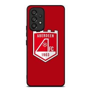 ABERDEEN FC FOOTBALL CLUB LOGO SCOTLAND Samsung Galaxy A53 Case Cover
