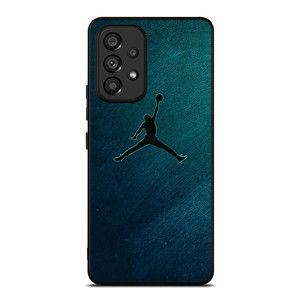 AIR JORDAN LOGO NIKE BLUE Samsung Galaxy A53 Case Cover