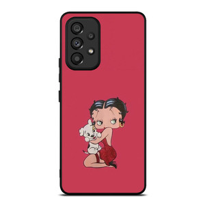 BETTY BOOP AND PUDGY CARTOON Samsung Galaxy A53 Case Cover
