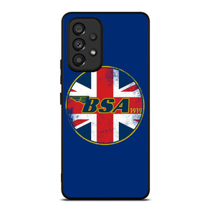 BSA MOTORCYCLE LOGO 1919 UNION JACK Samsung Galaxy A53 Case Cover