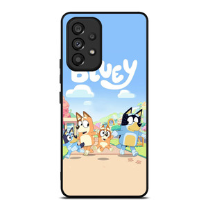 CARTOON BLUEY CHARACTERS Samsung Galaxy A53 Case Cover CARTOON BLUEY CHARACTERS Samsung Galaxy A53 Case Cover