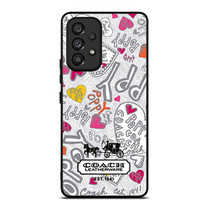 COACH NEW YORK LOGO POPPY COLORFUL Samsung Galaxy A53 Case Cover COACH NEW YORK LOGO POPPY COLORFUL Samsung Galaxy A53 Case Cover