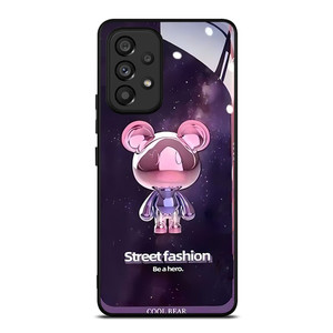 COOL BEAR STREET FASHION BE A HERO Samsung Galaxy A53 Case Cover