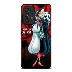 CRUELLA DE VIL DISNEY VILLAIN Samsung Galaxy A53 Case Cover
