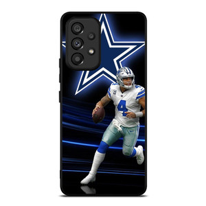 DAK PRESCOTT 4 DALLAS COWBOYS Samsung Galaxy A53 Case Cover