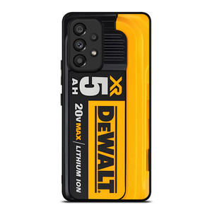 DEWALT TOOL BATTERY MAX XR 5AH Samsung Galaxy A53 Case Cover
