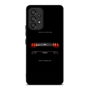FORD MUSTANG CAR BACKLIGHT Samsung Galaxy A53 Case Cover