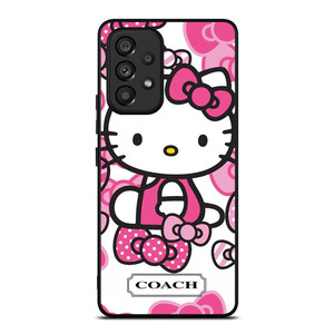 HELLO KITTY COACH NEW YORK PINK Samsung Galaxy A53 Case Cover
