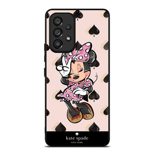 KATE SPADE NEW YORK LOGO MINNIE MOUSE DISNEY Samsung Galaxy A53 Case Cover
