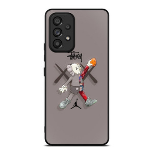 KAWS AIR JORDAN STUSSY Samsung Galaxy A53 Case Cover