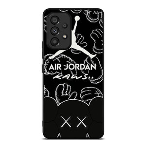 KAWS X AIR JORDAN LOGO Samsung Galaxy A53 Case Cover